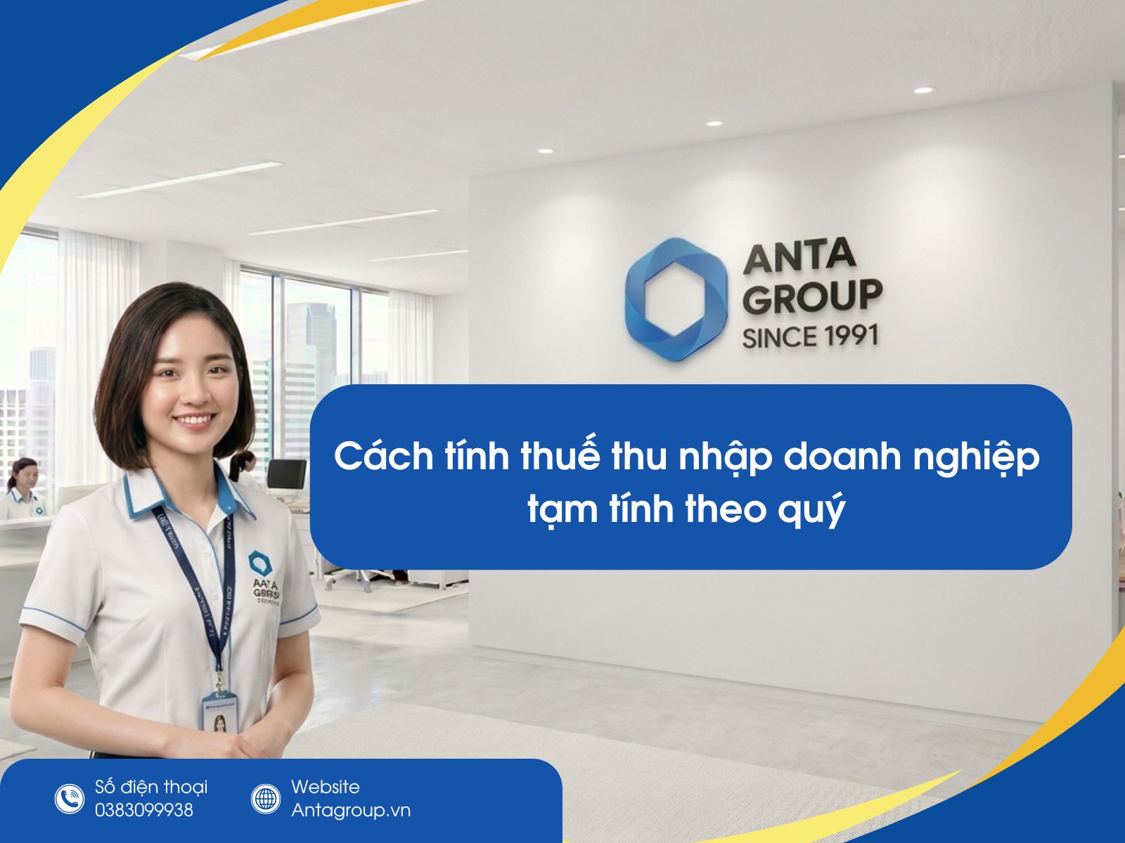 cách tính thuế thu nhập doanh nghiệp tạm tính theo quý