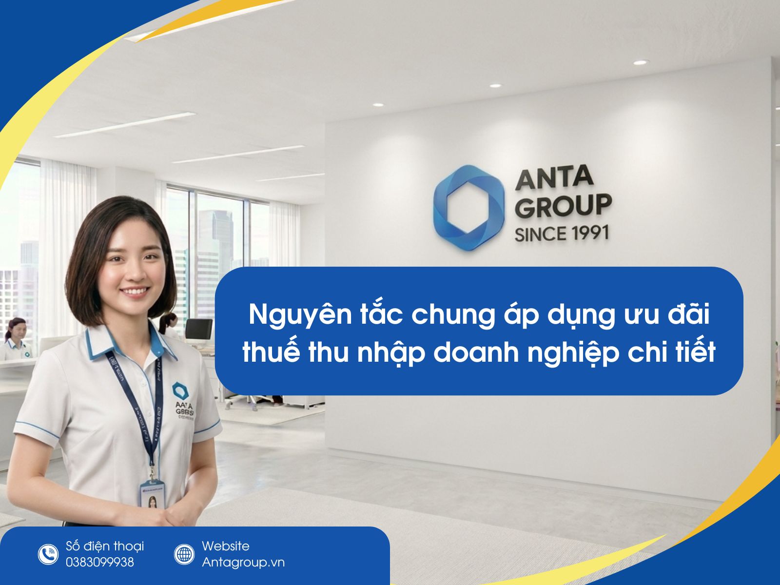 Nguyên tắc chung áp dụng ưu đãi thuế thu nhập doanh nghiệp chi tiết