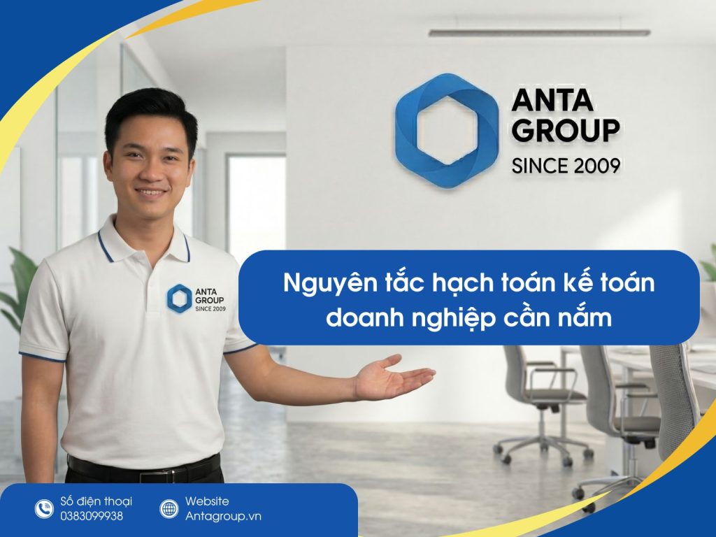 Nguyên tắc hạch toán kế toán doanh nghiệp cần nắm