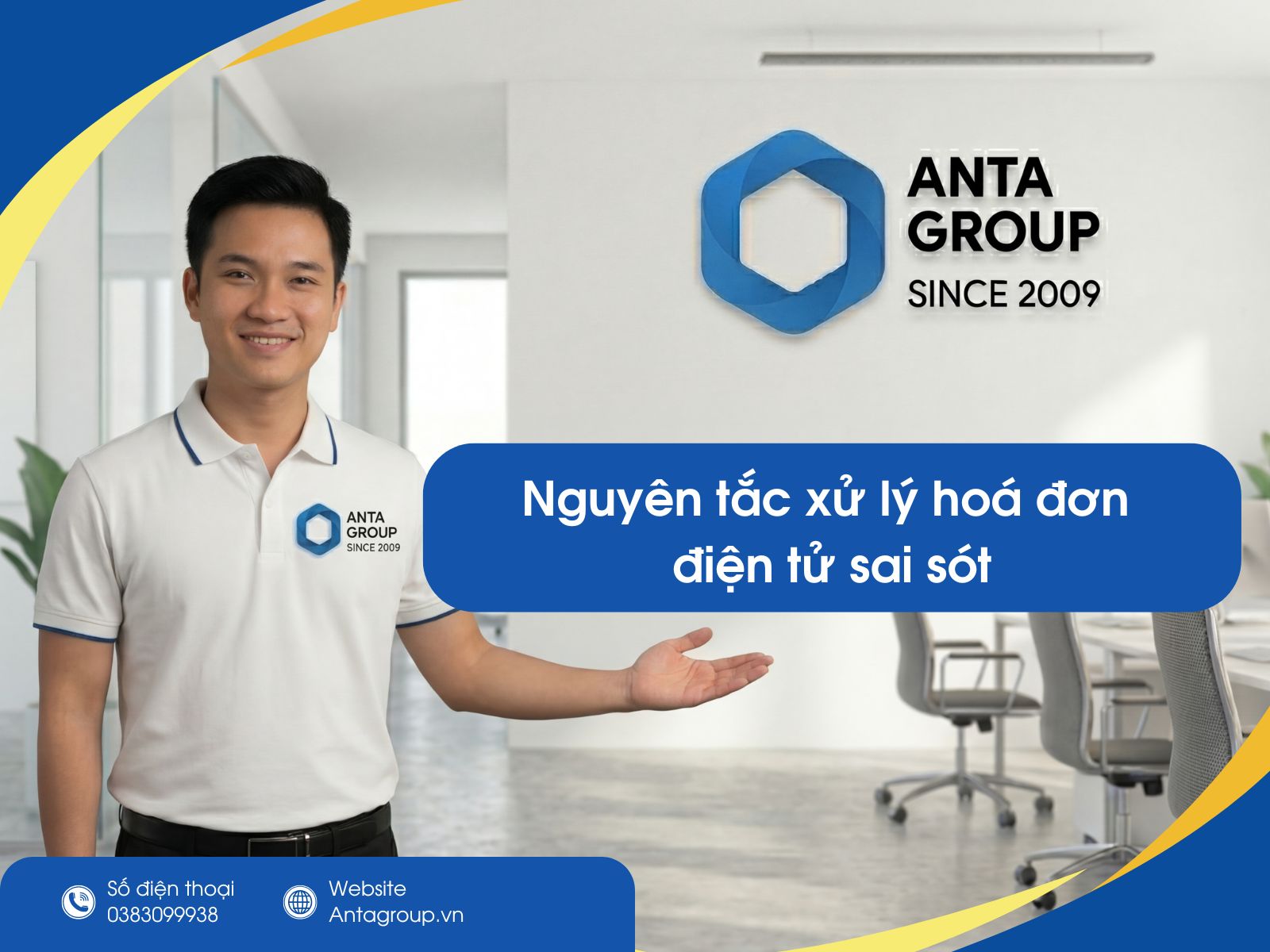 nguyên tắc xử lý hoá đơn điện tử sai sót