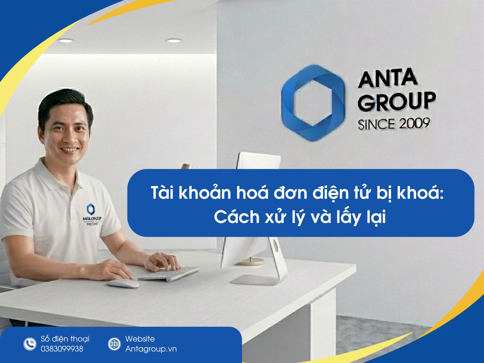 Tài khoản hoá đơn điện tử bị khoá